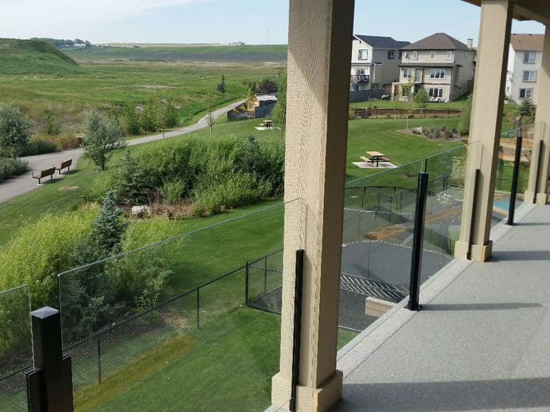 Frameless Glass Railing Sherwood Park, AB